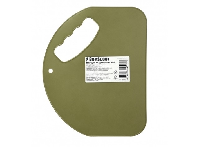 Разделочная доска -веер для раздувания огня BOYSCOUT 61918/20